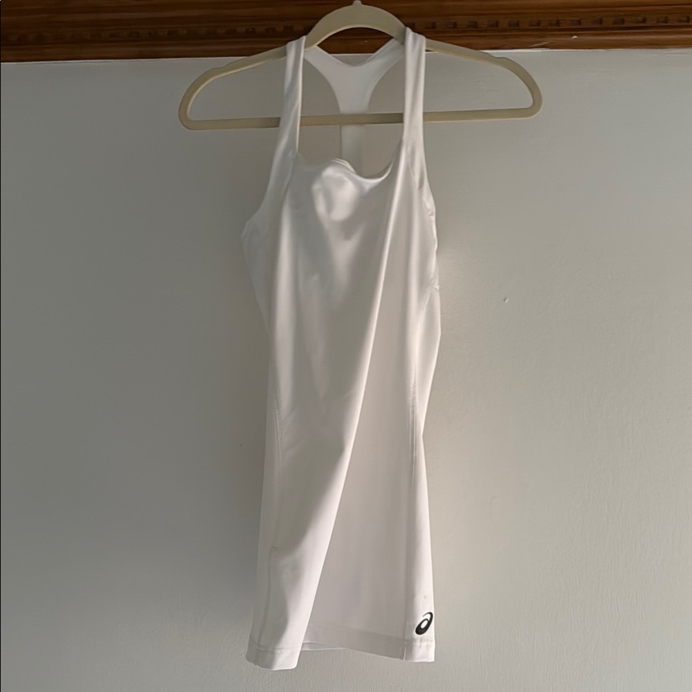 Asics White Performance Tennis Dress